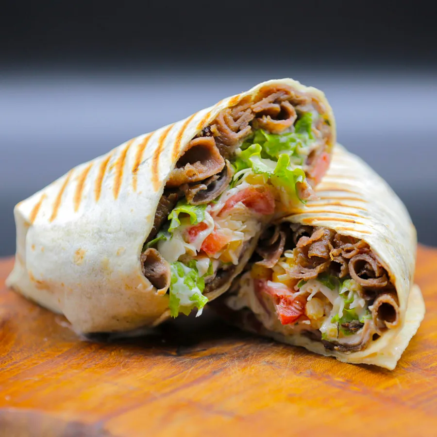 Kebab tortilja